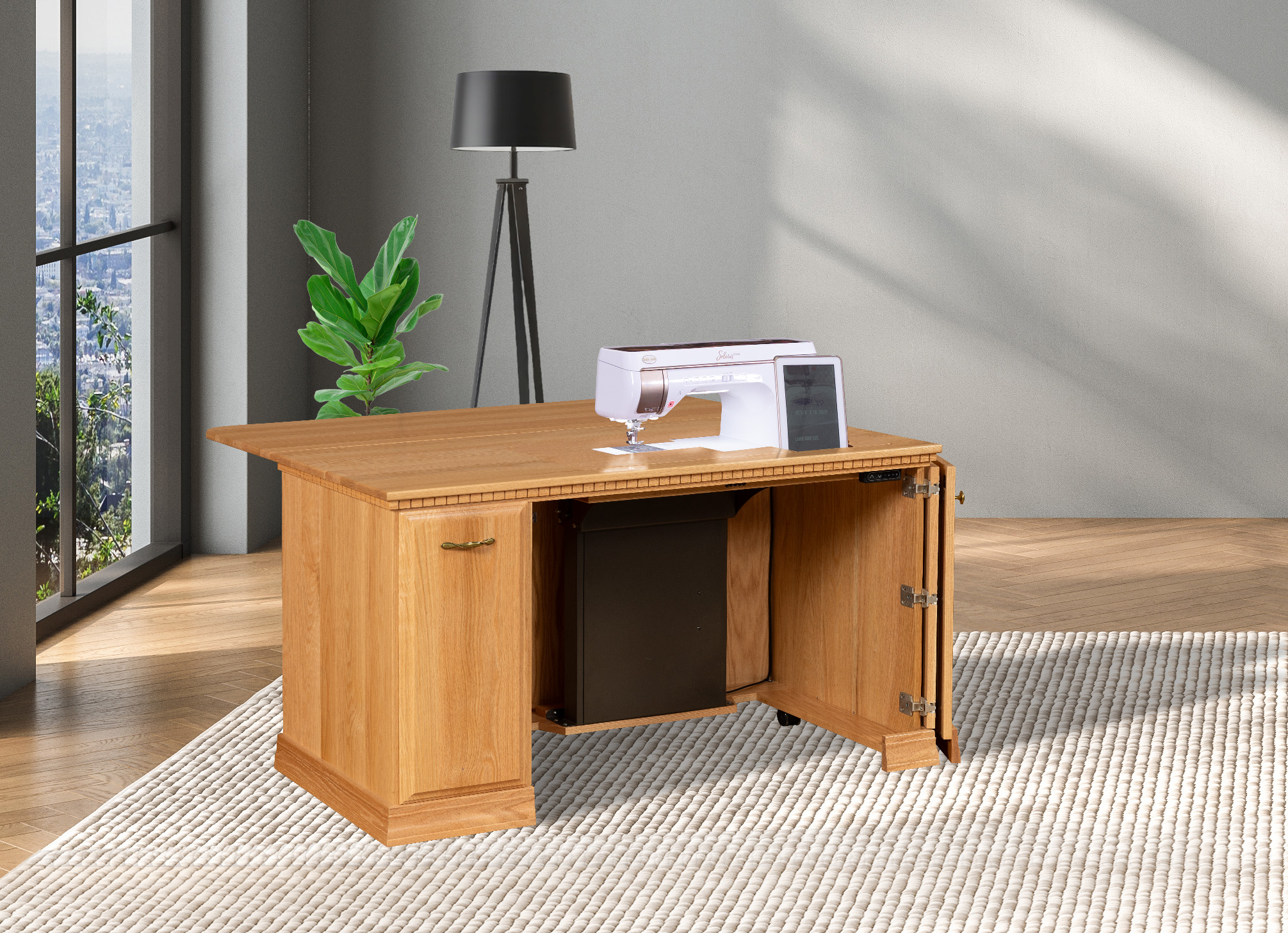Sewing cabinet